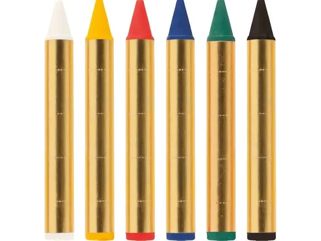 feutres de maquillage EFA petit set 6 couleurs sous blister