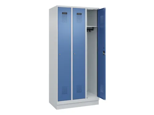 locker,HxBxD 1950x900x500mm,3vak,vak B 300mm,cil.-slot,sokkel