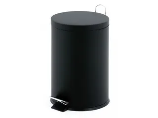 Pedaalemmer 12 Liter Zwart - 1