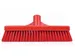 Bezem Zacht 400x50mm Rood per stuk