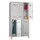 dubbeldekse locker,HxBxD 1850x900x500mm,3x2vak.,RAL7035,front RAL7035