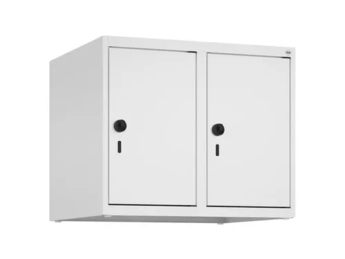 opzetkast,v. locker,2vak.,vak B 300mm,HxBxD 500x600x500mm,vleugeldeur
