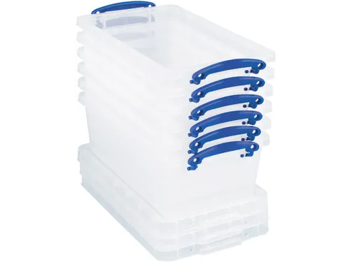 Opbergdoos 5.5 Liter Transparant Stapelbaar