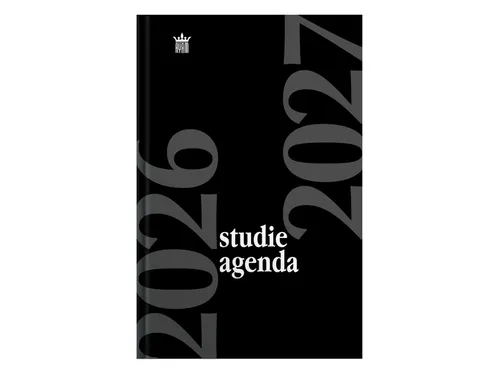 Schoolagenda 2026-2027 Ryam Studie 7dagen/2pagina's zwart