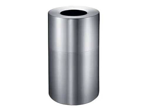 Afvalbak Grote Capaciteit 130 Liter Aluminium