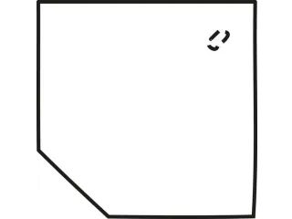 koppelelement voor bureau,90 °,BxD 1230x1230mm,blad beuken,hoekig - 2