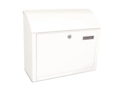 Wandbrievenbus Denian Wit Staal