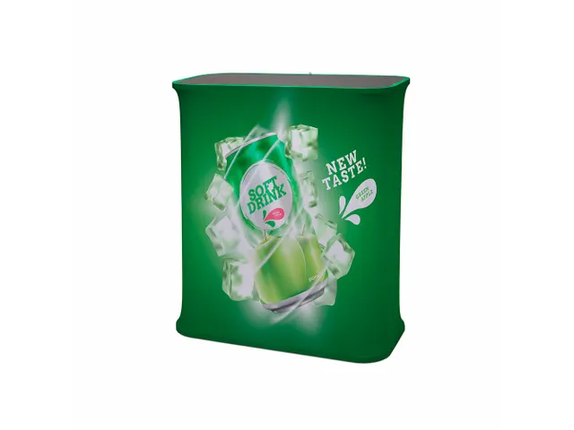 Beursbalie Counter BounceUp 100x80x40cm Zwart blad