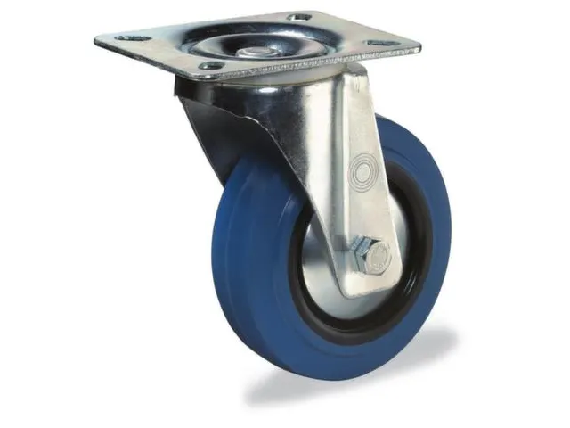 Wiel Elastische Band Kunststof-Velg Øxb 125x50mm 300kg