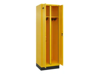 locker voor scheiding van kleding,HxBxD 1950x600x500mm,2vak - 1