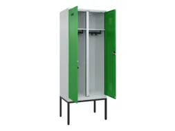 locker voor scheiding van kleding,HxBxD 2120x800x500mm,2vak