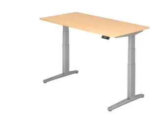 Elektrisch in hgte vst. zit-sta-bureau,HxBxD 650-1290x1600x800mm - 1