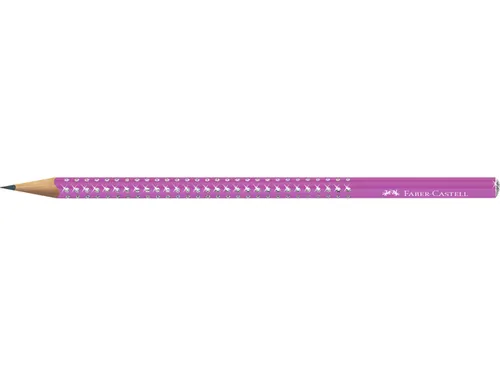 Potlood Faber-Castell Grip Sparkle Aurora B Electric Fuchsia