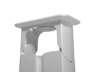 Addit kabelgeleider Wit voor zit-sta Bureau 130cm incl. magneethouder - 11