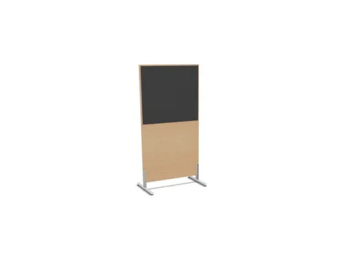 scheidingswand,HxB 1545x800mm,NE-esdoorn,BN8010-antraciet