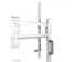 Neomounts MOVE Go FL50-525WH1 Support au sol mobile écran 55-86 inch