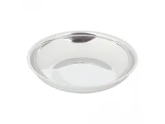 Serveerschaal Ø10cm Suiker/ slagroomtip RVS