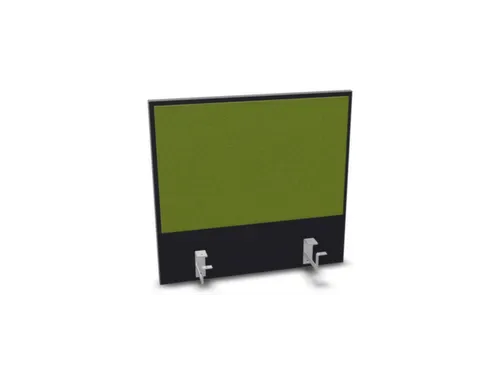 opzetpaneel,v. bureau,aanbouw achter,B 600mm,CC-zwart,BN7048-groen