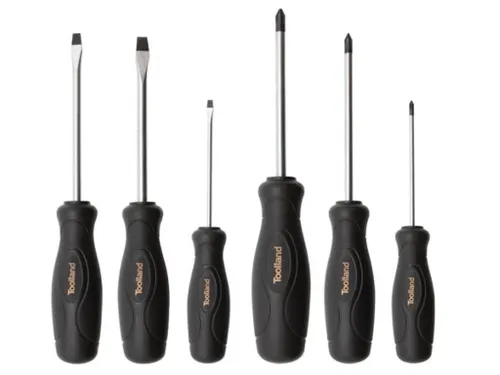 Set Met 6 Schroevendraaiers