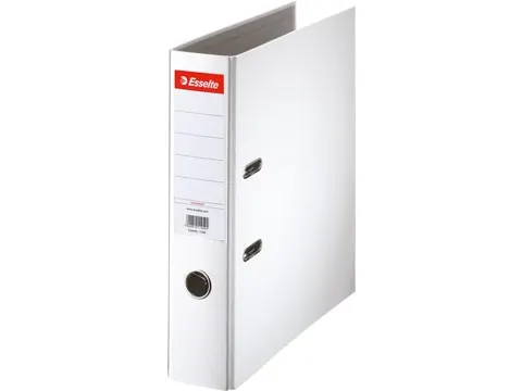Essentials classeur à levier, dos de 7,5 cm, blanc