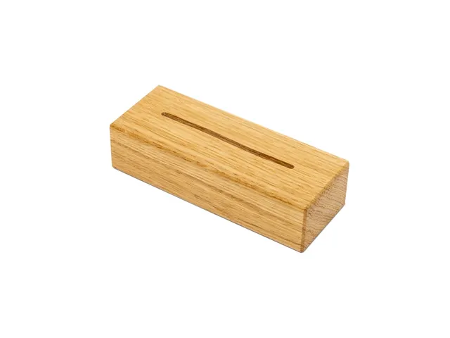 Porte-menu de table IEZZY A5 socle bois