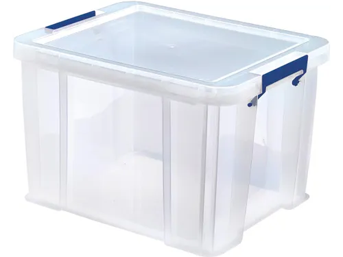 Opbergdoos Transparant 36 Liter 3 Stuks