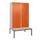 locker voor scheiding van kleding,HxBxD 2120x1200x815mm,4vak