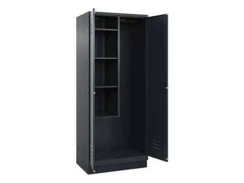 schoonmaakkast,HxBxD 1950x800x500mm,links 4vakken