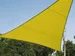 Zonnezeil Driehoek 5x5x5m Lichtgroen