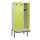 locker met bank,HxBxD 2120x900x815mm,3vak,vak B 300mm,cilinderslot