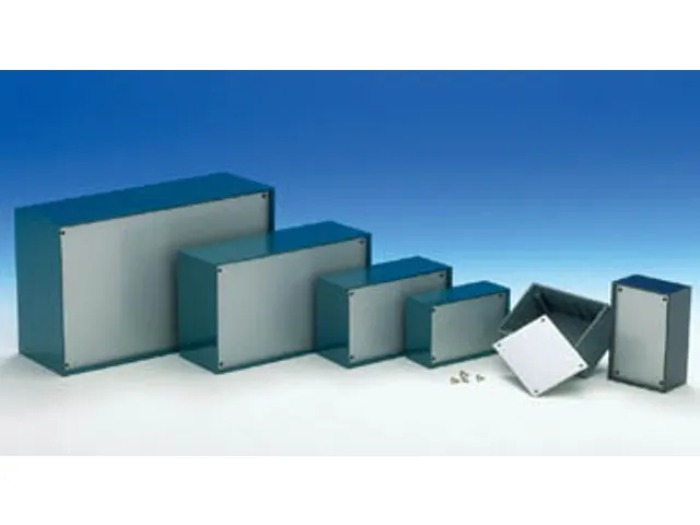 Plastic Optative Behuizing - Petroleumblauw 160x96x61mm