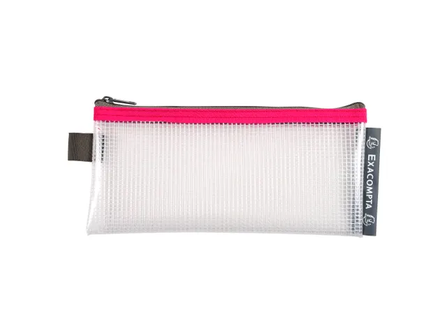 Pochette à fermeture éclair en plastique souple - Couleurs assorties