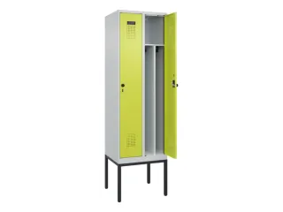 locker voor scheiding van kleding,HxBxD 2120x600x500mm,2vak - 1