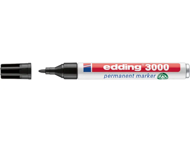 Edding display met 109 permanente markers 3000/400/500