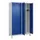 locker voor scheiding van kleding,HxBxD 1950x1200x500mm,4vak