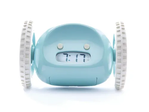 Wekker Clocky blauw