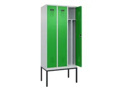 locker voor scheiding van kleding,HxBxD 2120x900x500mm,3vak