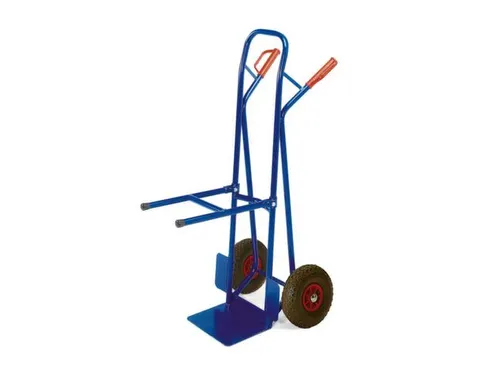 Stoelensteekwagen Staal 250kg 1300x530mm 300x225mm Massief Rubber Band