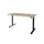 Dextro Basic Zit-sta Bureau Elektrisch 180x90 honey castello 25mm zw