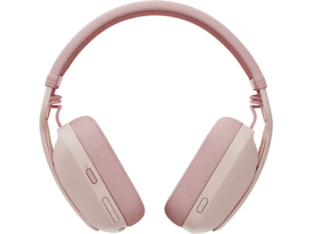 Casque sans fil Logitech Zone Vibe Bluetooth rose
