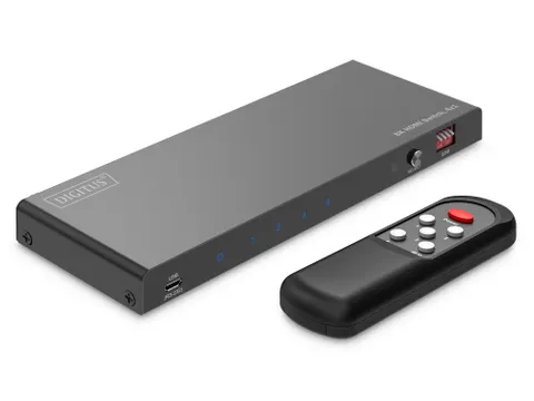 DIGITUS 8K HDMI schakelaar, 4x1 Switch
