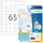 HERMA 5027 Premium etiketten A4 38,1x21,2mm Wit 1625 stuks