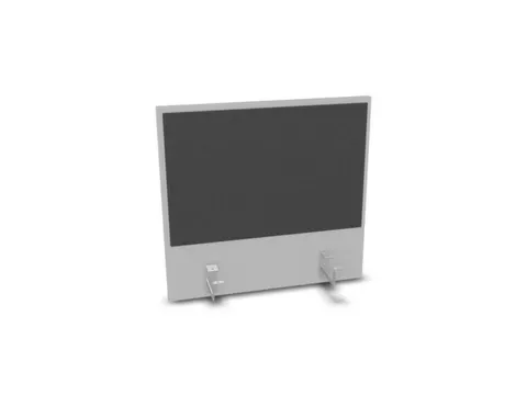 panneau de rehausse p. table de bureau MP-gris clair BN8010-anthracite