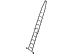 ladderset,onder-/bovendeel,eenzijdig,10,treden,balk L 3,65m,aluminium