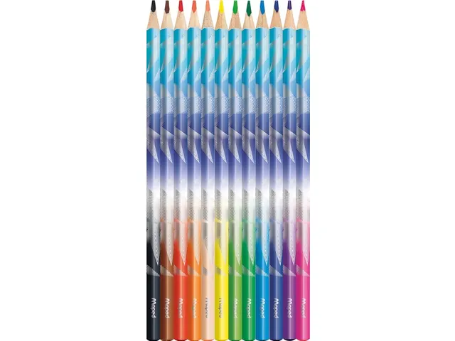 Kleurpotlood Maped Arctic Vibes set à 12 kleuren