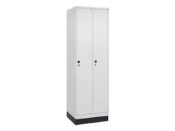 locker voor scheiding van kleding,HxBxD 1950x600x500mm,2vak