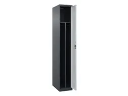 locker voor scheiding van kleding,HxBxD 1850x300x500mm,1vak