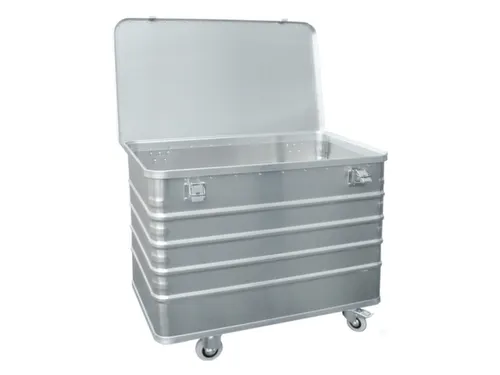 Bakwagens Aluminium Deksel 200kg Hxlxb 770x990x580mm 322l