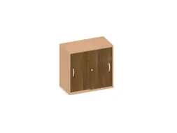 schuifdeurkast,HxBxD 770x800x430mm,decor romp beuken,decor front noten