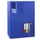 lockerkast,HxBxD 1187x800x500mm,2x3vakken,RAL7035,front RAL5010